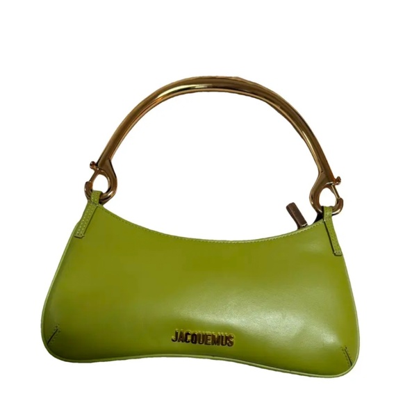 Jacquemus Gold/Green Handle Bag - Picture 1 of 2
